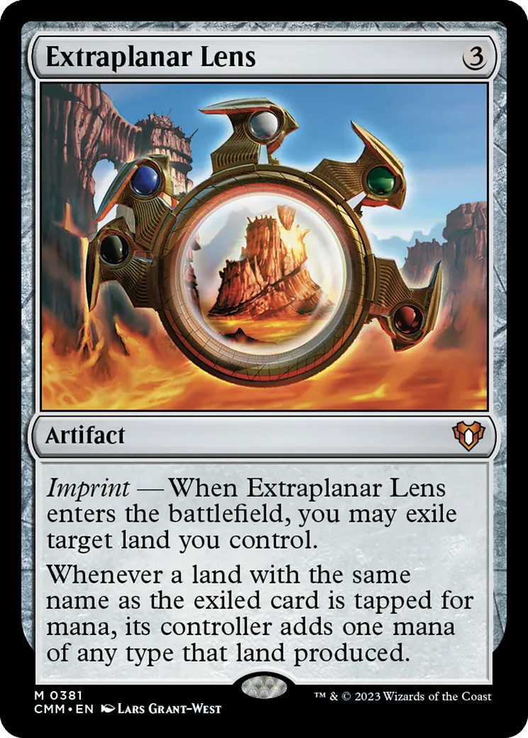 Lentille extraplanaire — Commander Masters — Magic: The Gathering