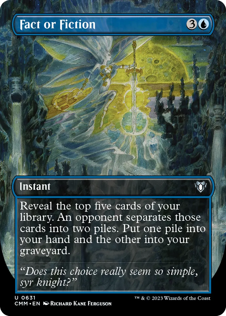Fact or Fiction — Commander Masters — Magic: The Gathering
