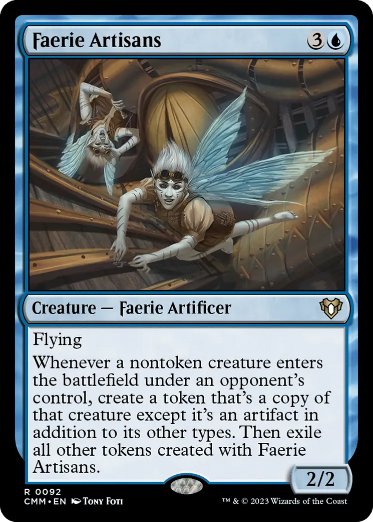 Faerie Artisans — Commander Masters — Magic: The Gathering