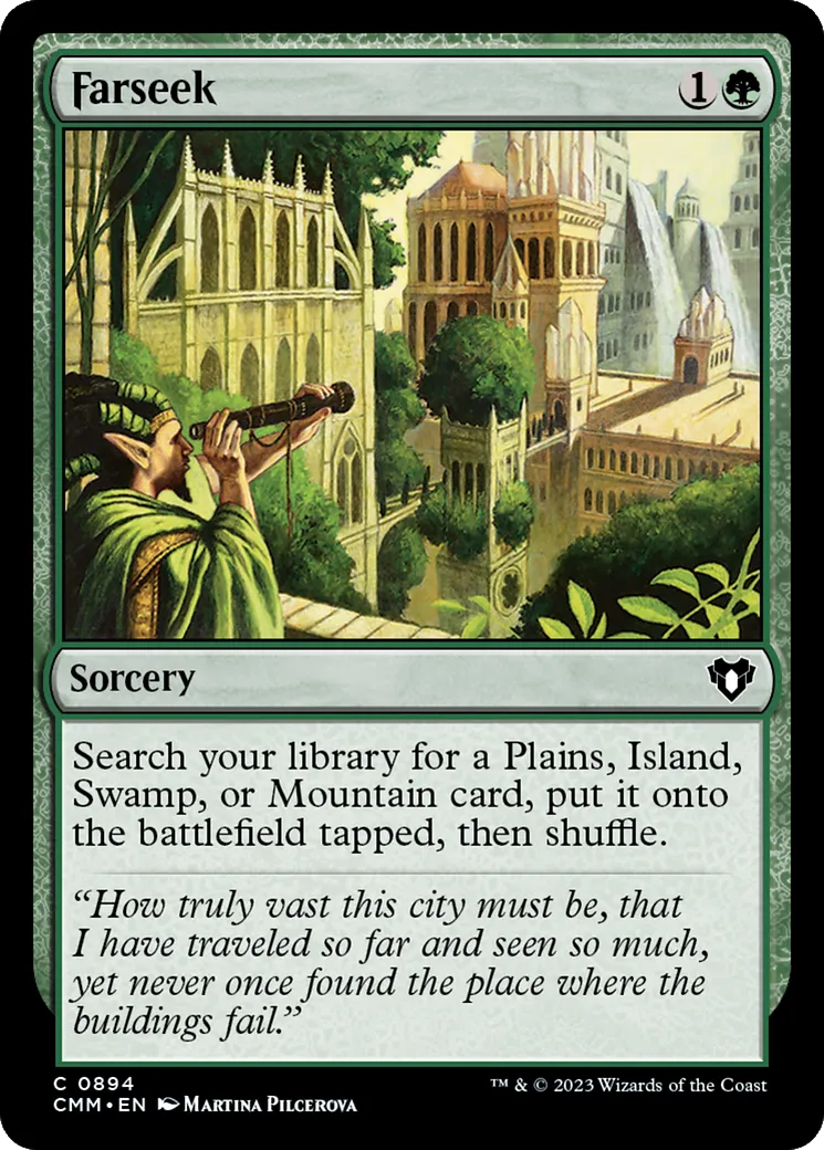 Farseek — Commander Masters — Magic: The Gathering