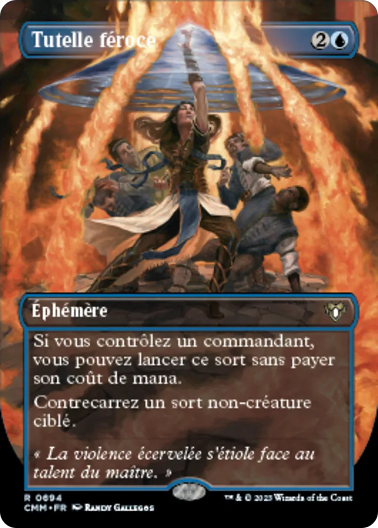 Tutelle féroce — Commander Masters — Magic: The Gathering