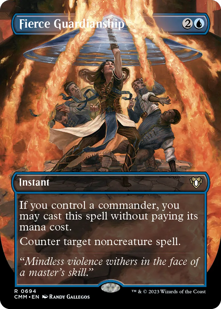 Fierce Guardianship — Commander Masters — Magic: The Gathering
