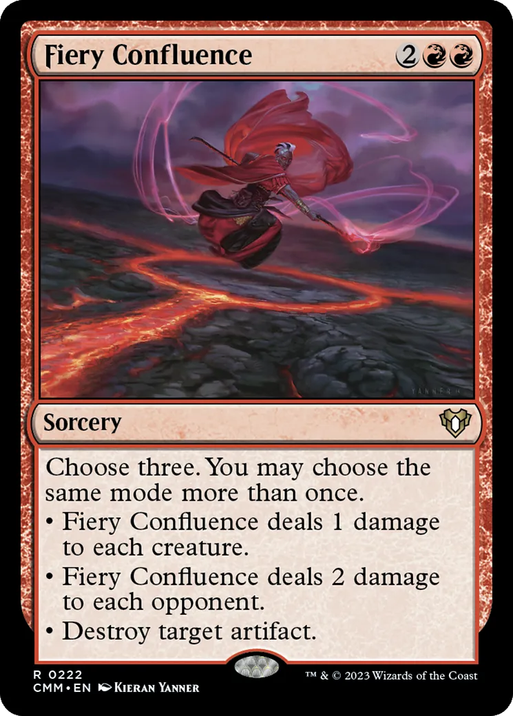 Confluence ardente — Commander Masters — Magic: The Gathering