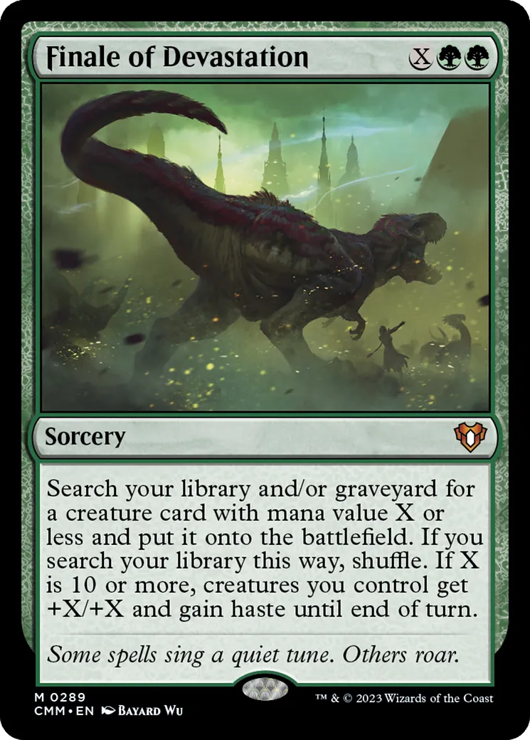 Summum de la destruction — Commander Masters — Magic: The Gathering