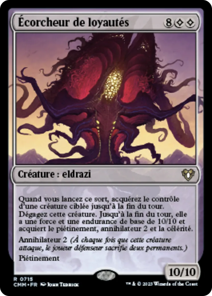 Écorcheur de loyautés — Commander Masters — Magic: The Gathering