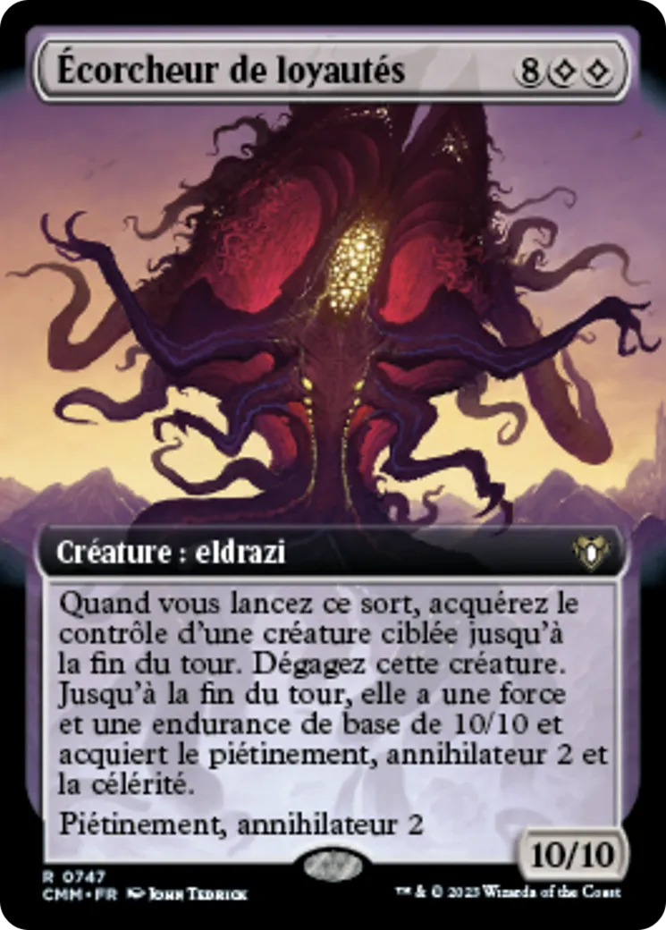 Écorcheur de loyautés — Commander Masters — Magic: The Gathering