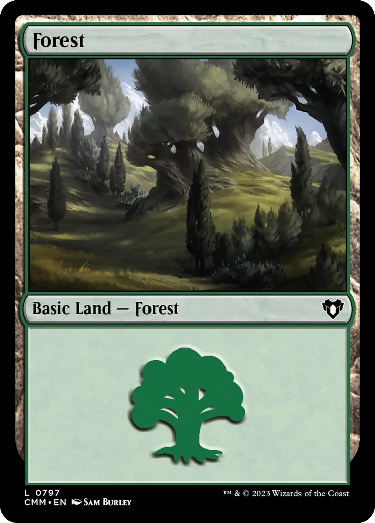 Forest — Commander Masters — Magic: The Gathering