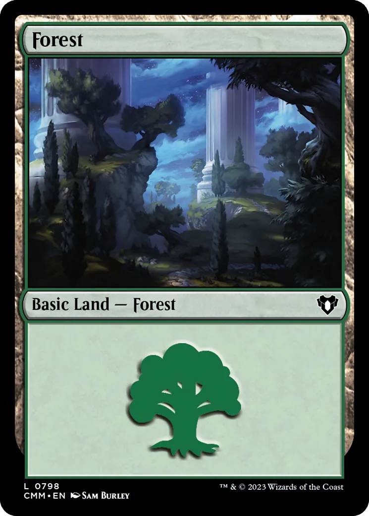 Forêt — Commander Masters — Magic: The Gathering