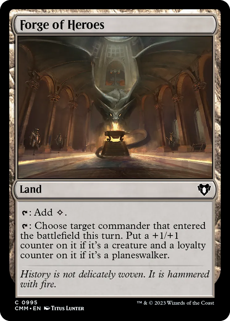 Forge of Heroes — Commander Masters — Magic: The Gathering