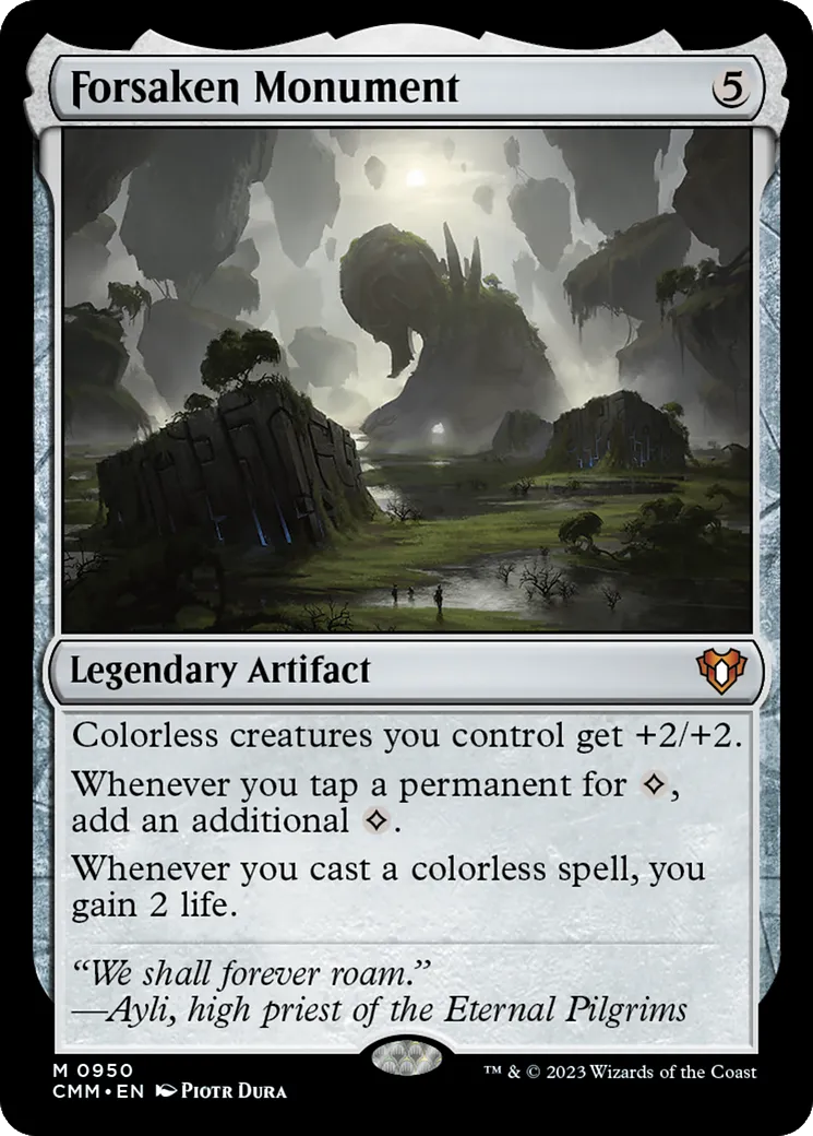 Monument abandonné — Commander Masters — Magic: The Gathering