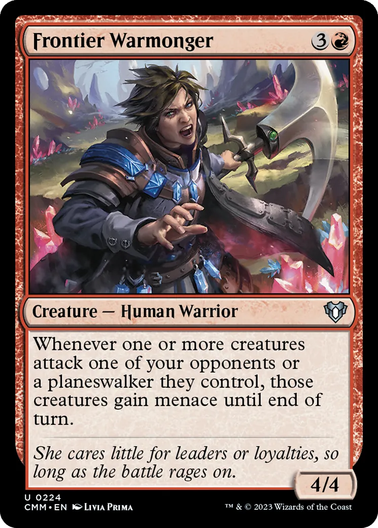 Belliciste des frontières — Commander Masters — Magic: The Gathering