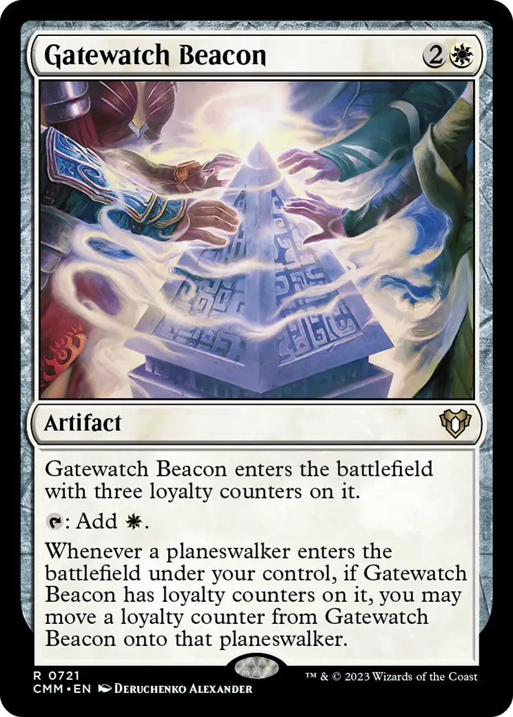 Gatewatch Beacon — Commander Masters — Magic: The Gathering