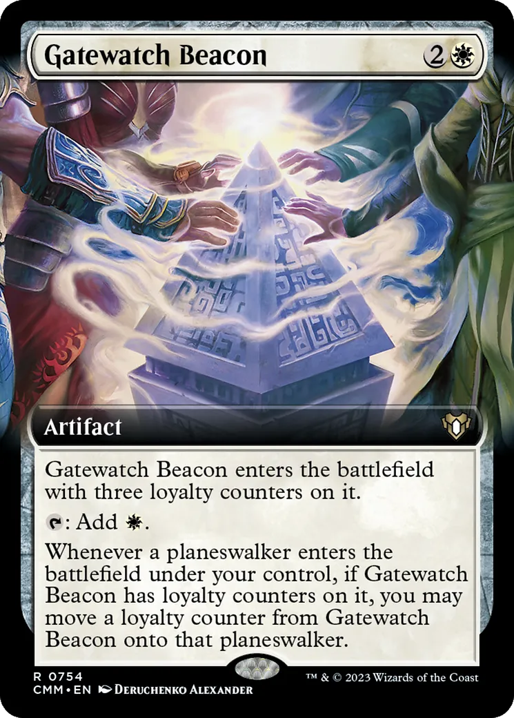 Gatewatch Beacon — Commander Masters — Magic: The Gathering