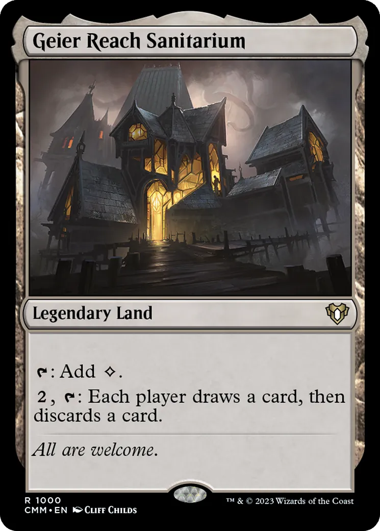 Asile de la Chaîne de Geier — Commander Masters — Magic: The Gathering