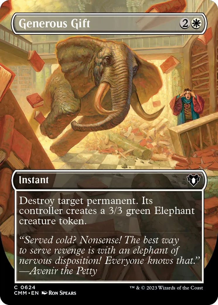 Generous Gift — Commander Masters — Magic: The Gathering