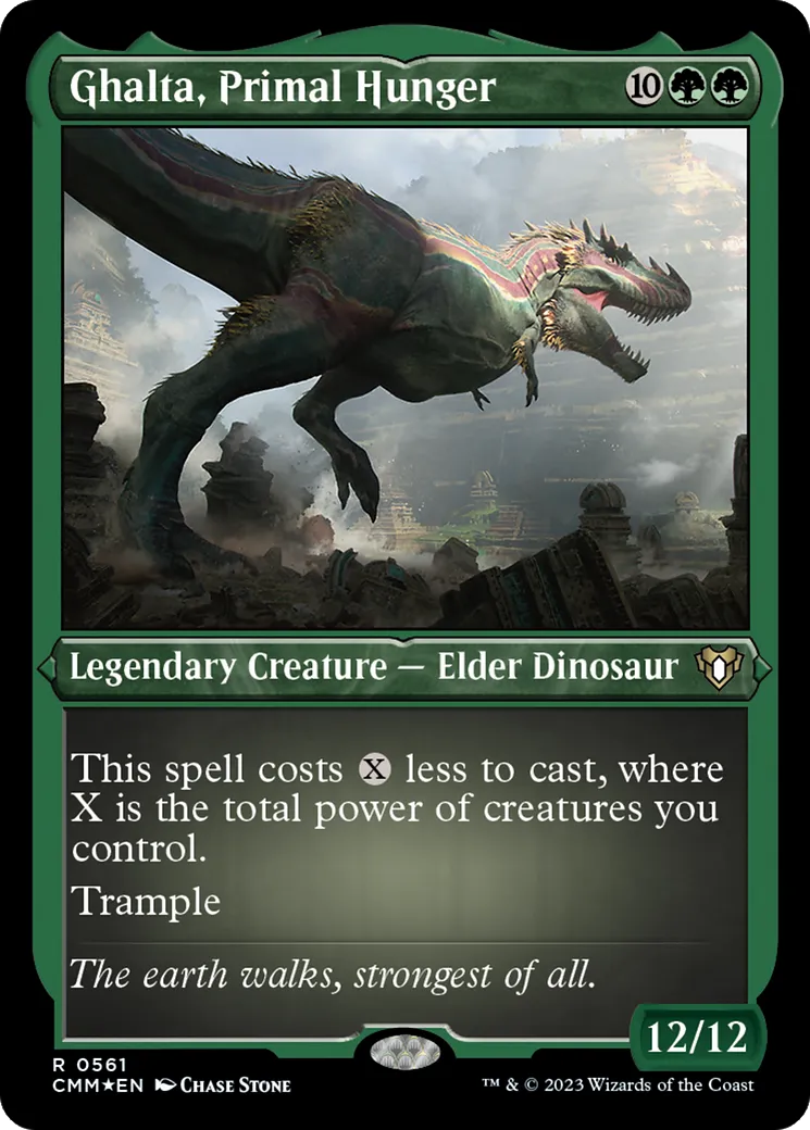 Ghalta, Primal Hunger — Commander Masters — Magic: The Gathering