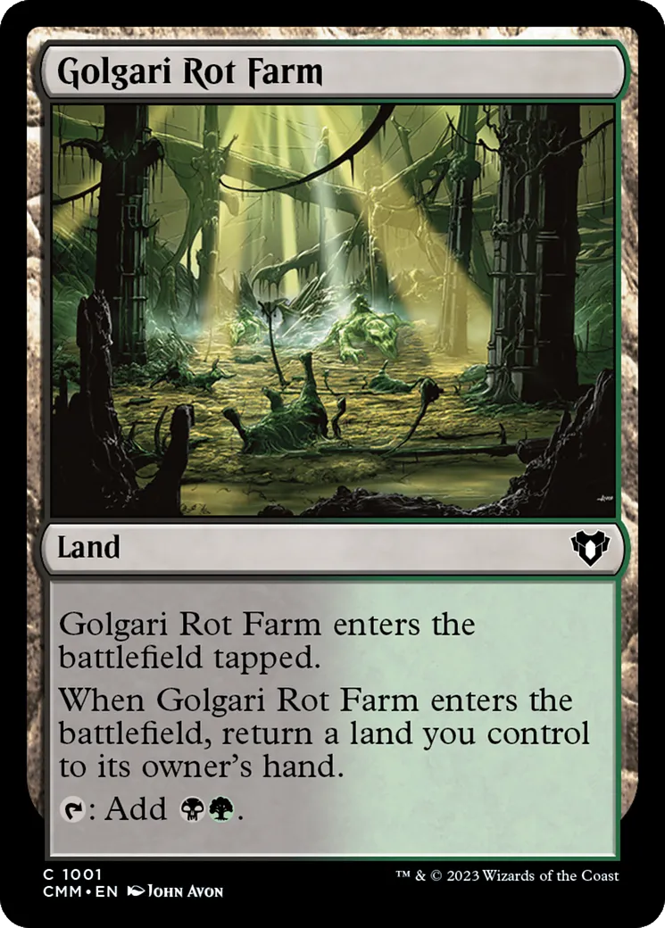 Ferme à putréfaction des Golgari — Commander Masters — Magic: The Gathering