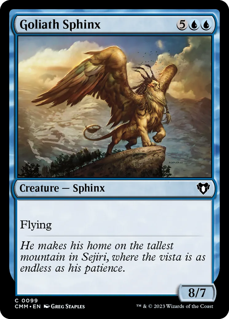 Goliath Sphinx — Commander Masters — Magic: The Gathering