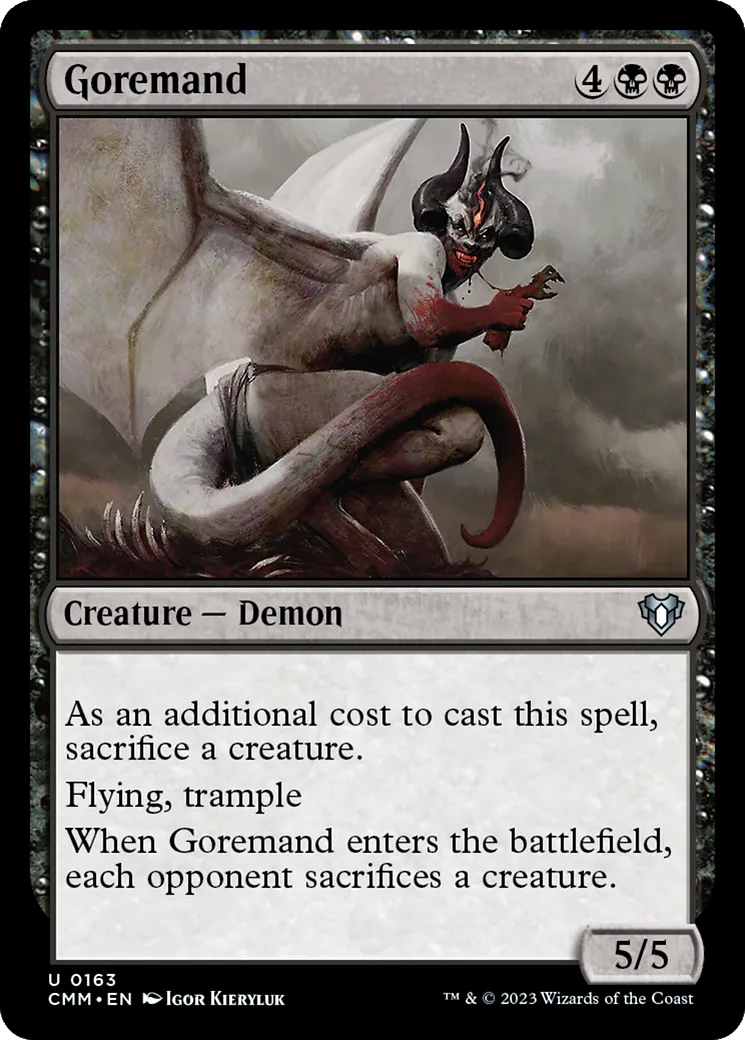 Goremand — Commander Masters — Magic: The Gathering