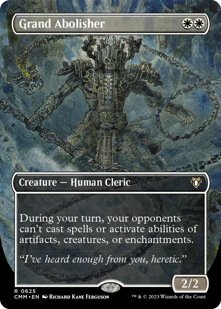 Grand Abolisher — Commander Masters — Magic: The Gathering