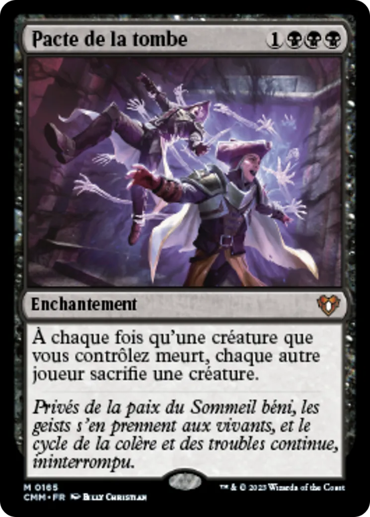 Pacte de la tombe — Commander Masters — Magic: The Gathering