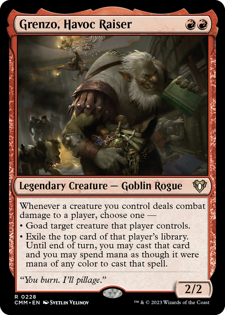 Grenzo, Havoc Raiser — Commander Masters — Magic: The Gathering