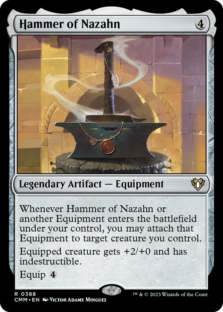Hammer of Nazahn — Commander Masters — Magic: The Gathering