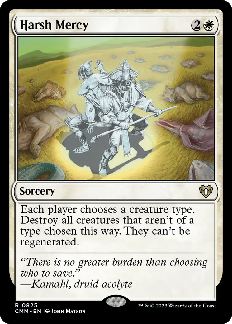 Cruelle miséricorde — Commander Masters — Magic: The Gathering