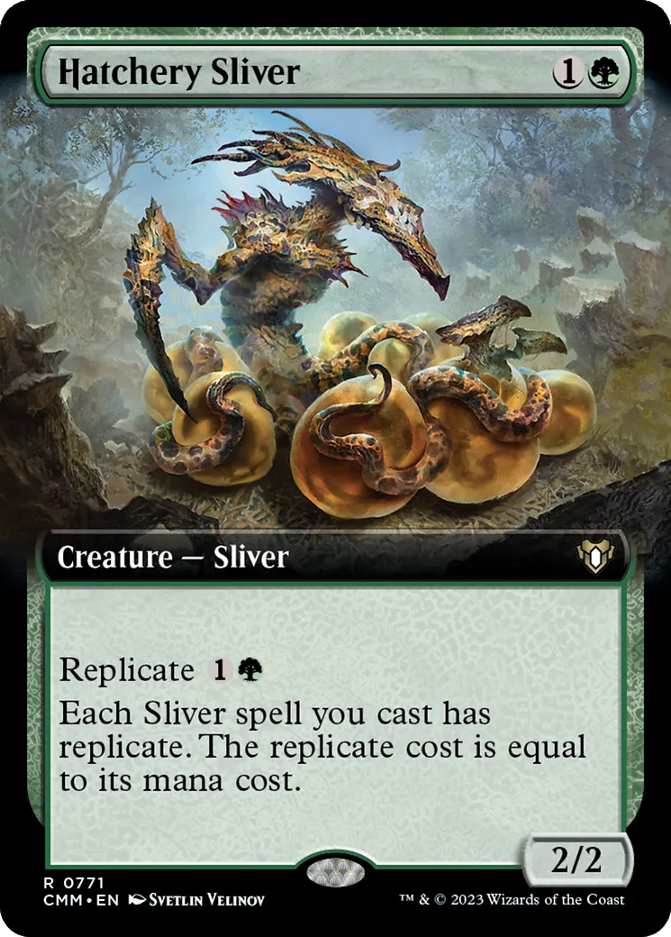 Hatchery Sliver — Commander Masters — Magic: The Gathering