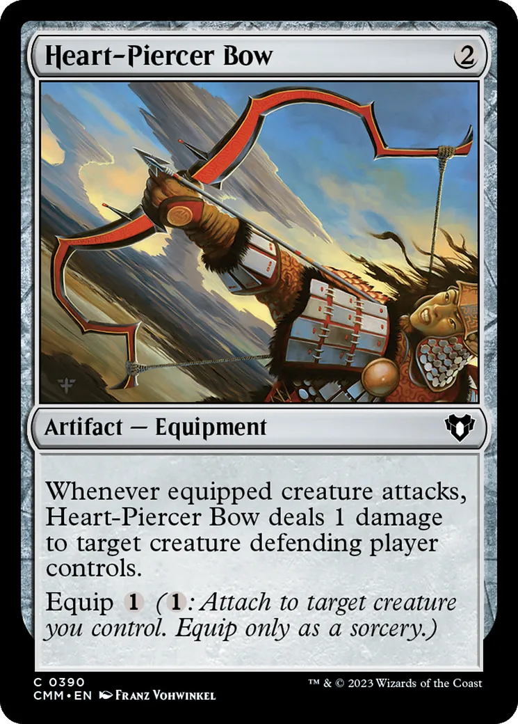 Arc du perce-cœur — Commander Masters — Magic: The Gathering