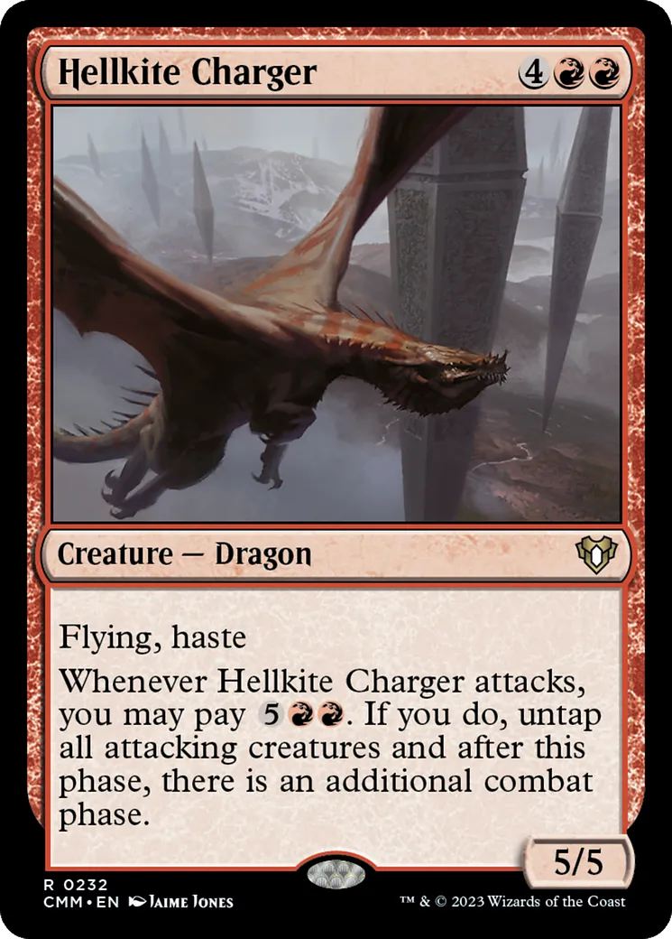Batailleur escouflenfer — Commander Masters — Magic: The Gathering