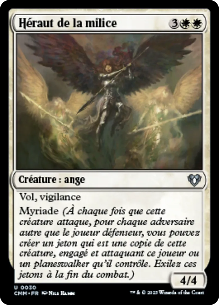 Héraut de la milice — Commander Masters — Magic: The Gathering