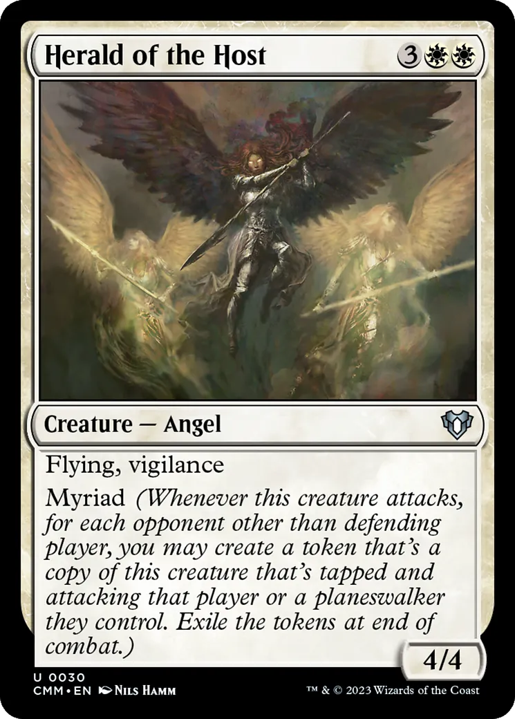 Herald of the Host — Commander Masters — Magic: The Gathering