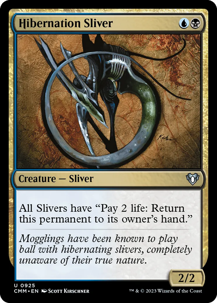 Slivoïde hibernateur — Commander Masters — Magic: The Gathering