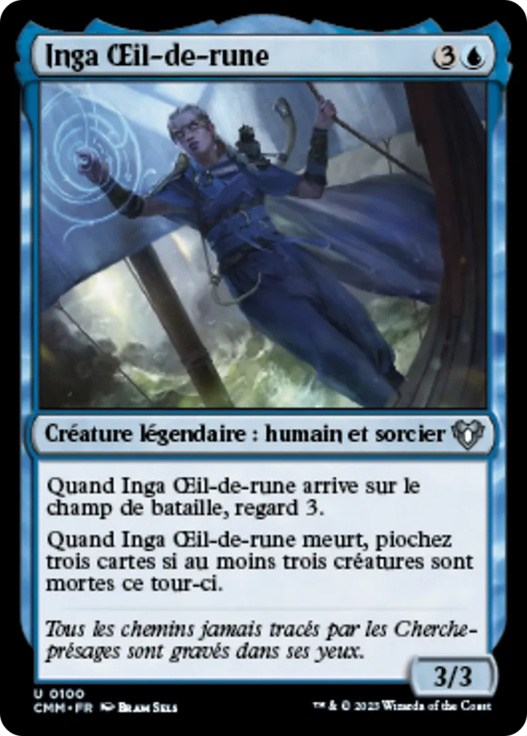 Inga Œil-de-rune — Commander Masters — Magic: The Gathering