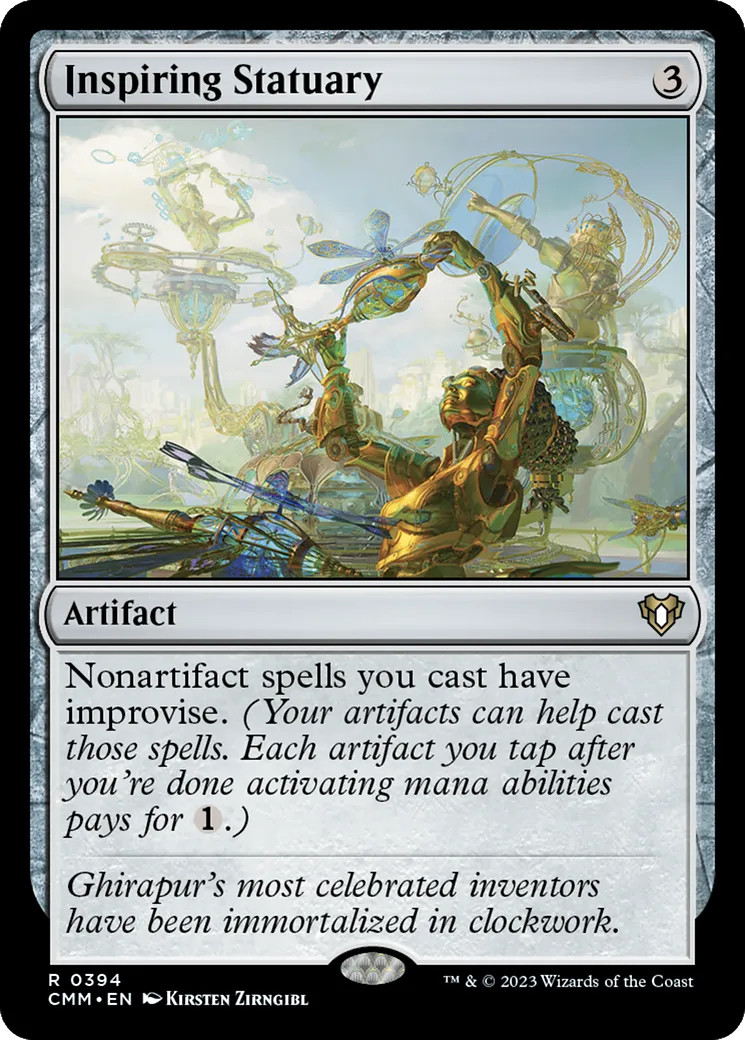 Inspiring Statuary — Commander Masters — Magic: The Gathering