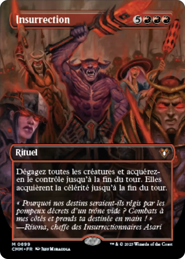 Insurrection — Commander Masters — Magic: The Gathering