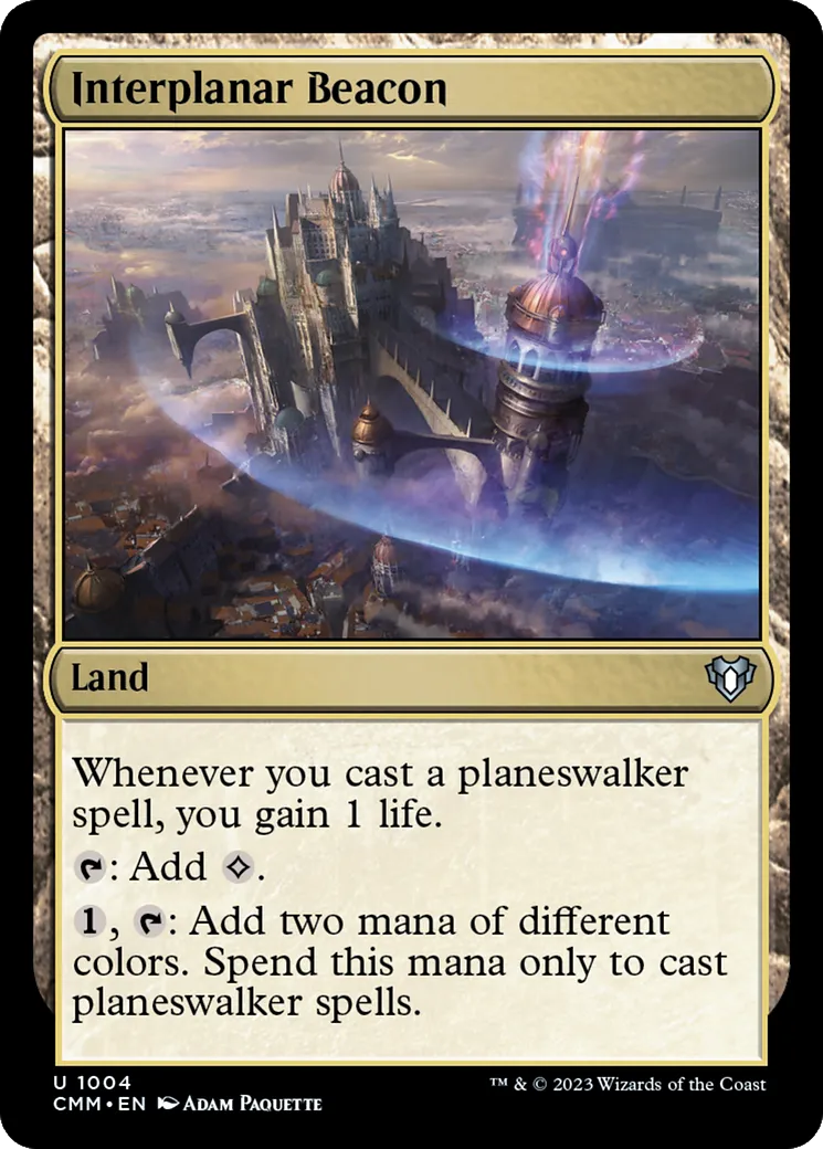 Flambeau interplanaire — Commander Masters — Magic: The Gathering