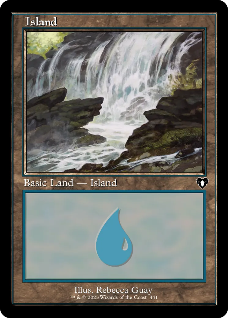 Island — Commander Masters — Magic: The Gathering