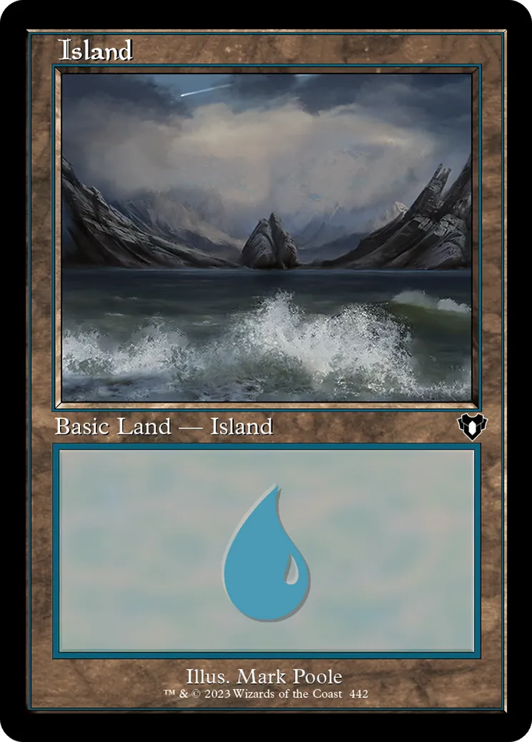 Island — Commander Masters — Magic: The Gathering