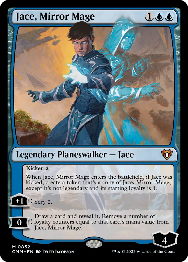 Jace, Mirror Mage — Commander Masters — Magic: The Gathering