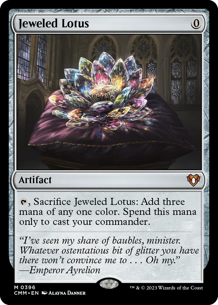 Lotus joailler — Commander Masters — Magic: The Gathering