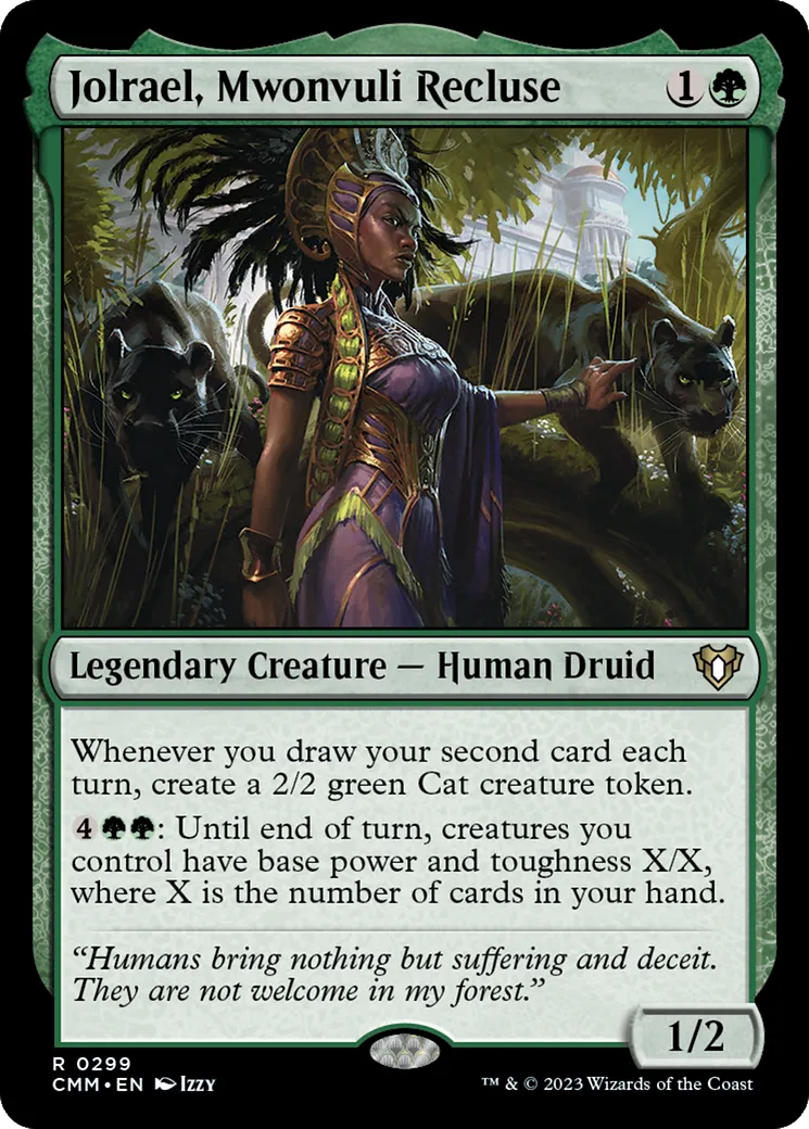 Jolraël, recluse de la Mwônvouli — Commander Masters — Magic: The Gathering
