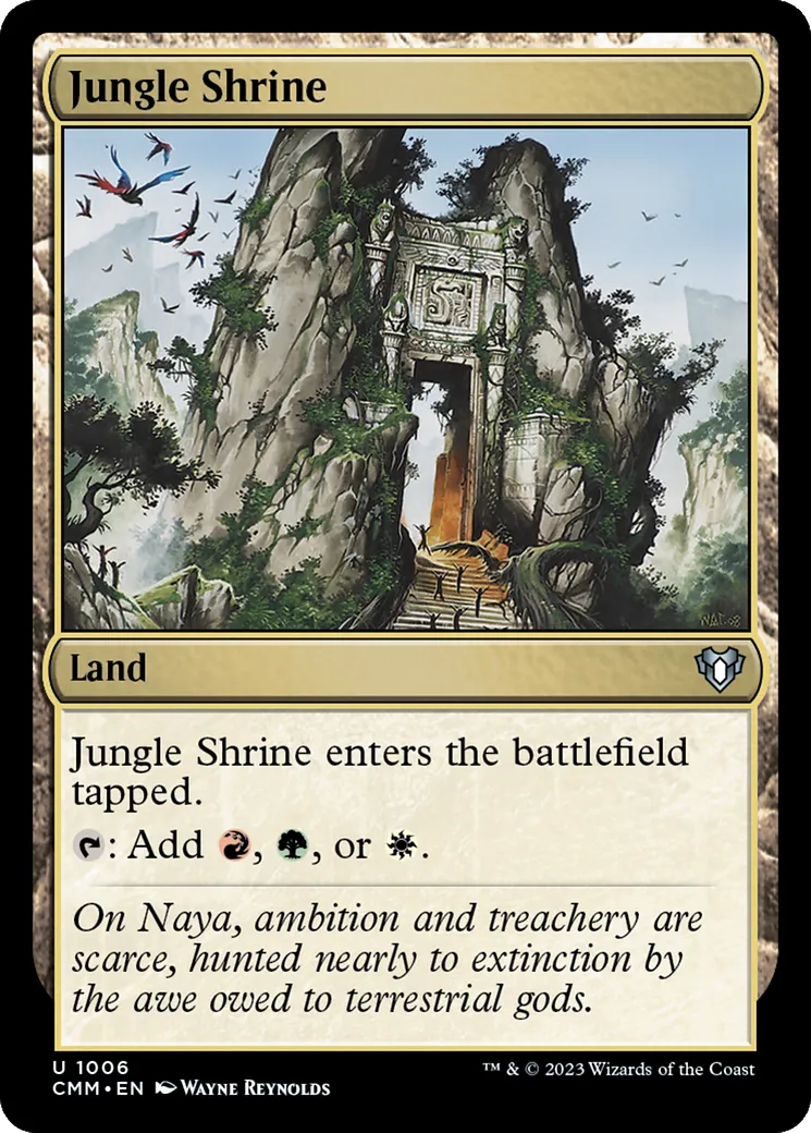 Reliquaire de la jungle — Commander Masters — Magic: The Gathering