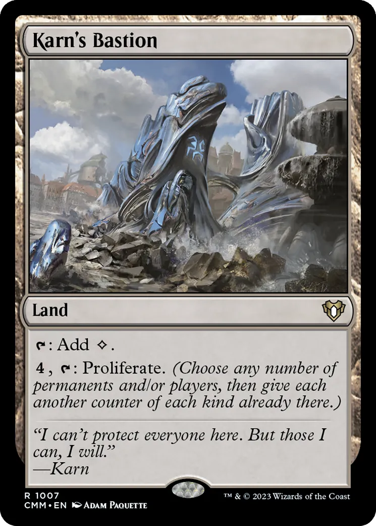 Bastion de Karn — Commander Masters — Magic: The Gathering