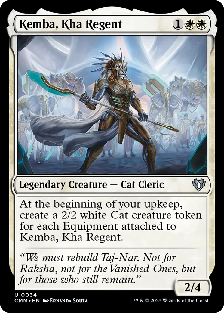 Kemba, Kha Regent — Commander Masters — Magic: The Gathering