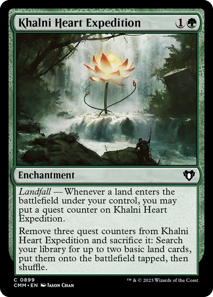 Khalni Heart Expedition — Commander Masters — Magic: The Gathering