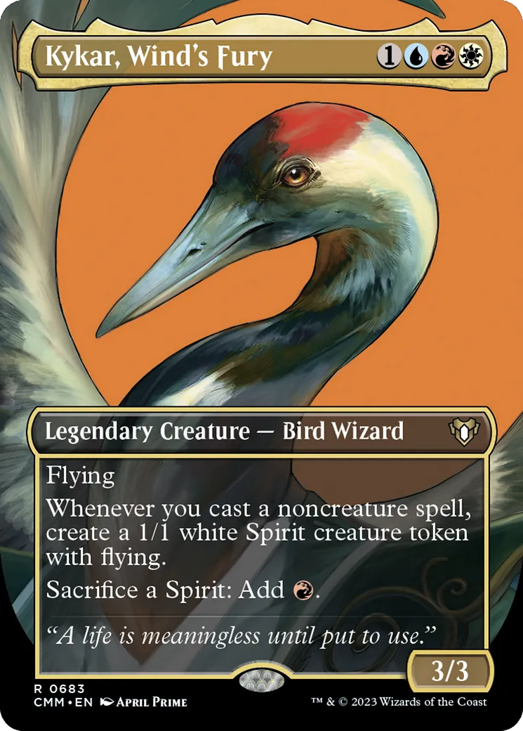 Kykar, Wind's Fury — Commander Masters — Magic: The Gathering