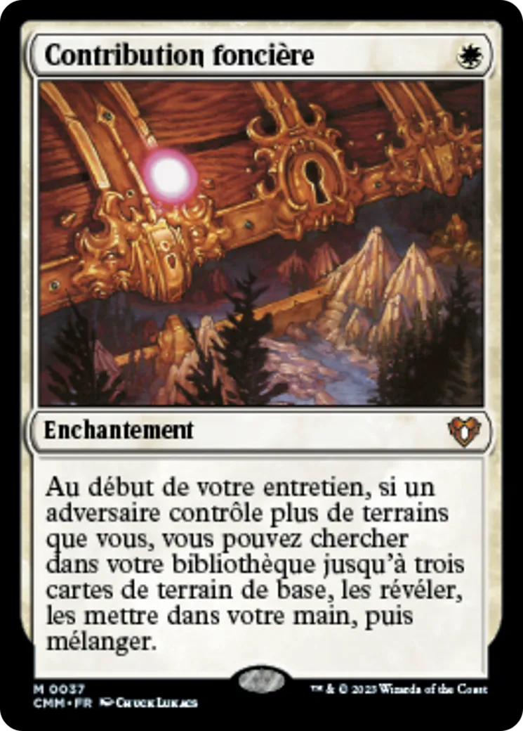 Contribution foncière — Commander Masters — Magic: The Gathering