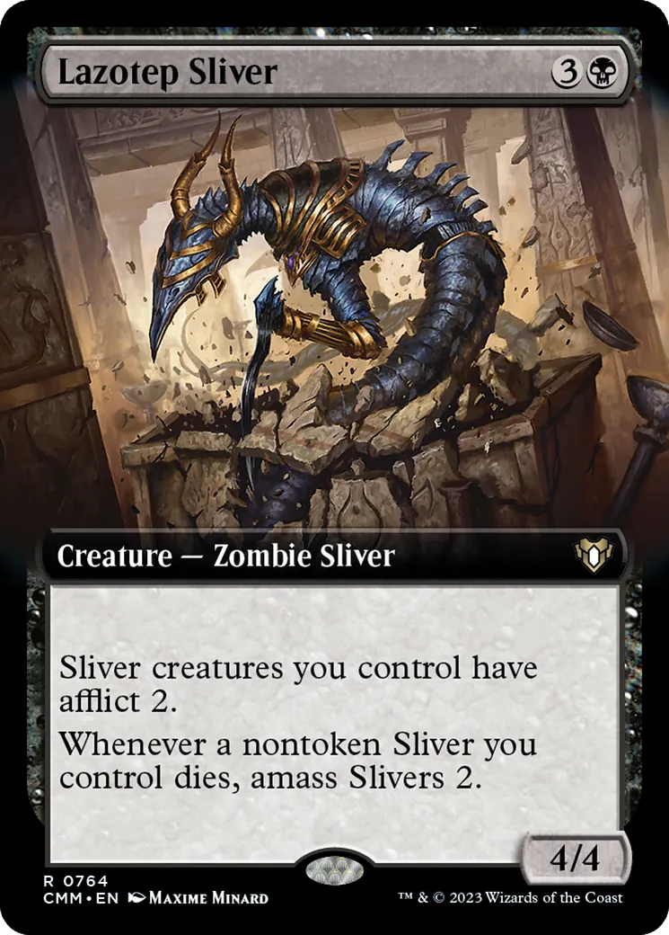 Lazotep Sliver — Commander Masters — Magic: The Gathering